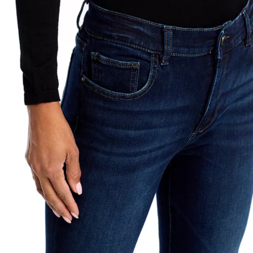 DL1961 Florence Instasculpt Smart Denim Mid Rise Skinny Jeans in Warner - Picture 6 of 14